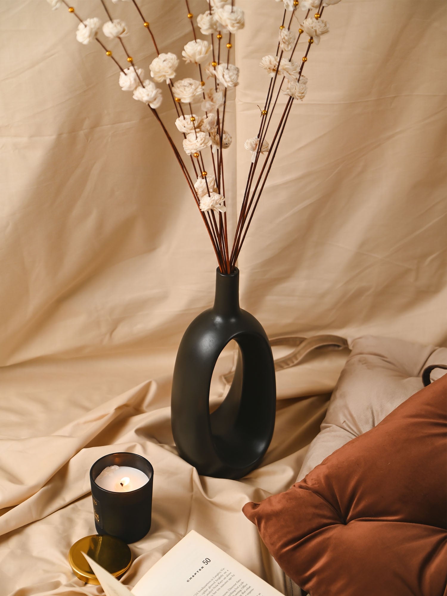 Kieko Vase Set - Black