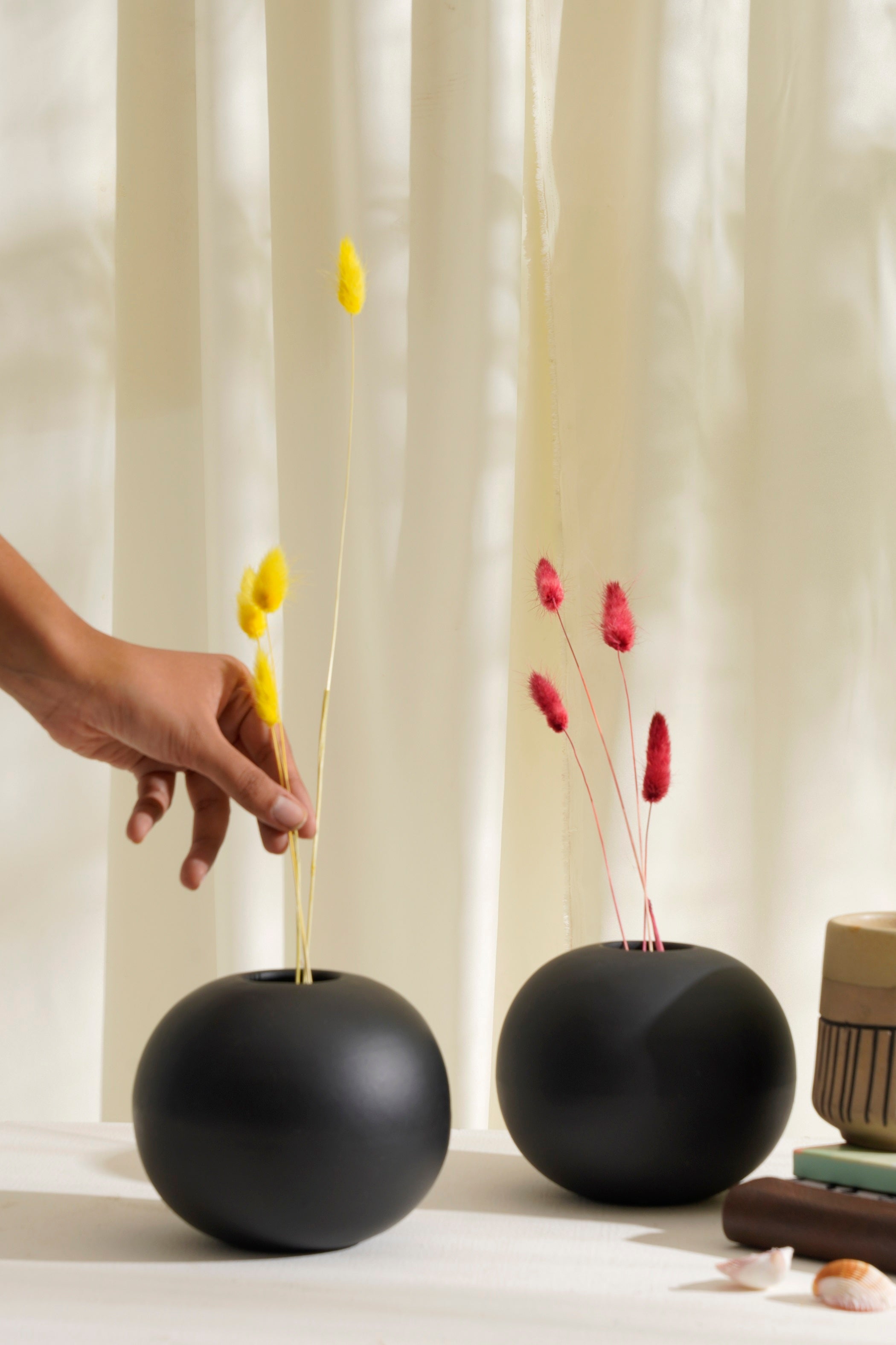 Cooee Vase Set - Black