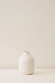 Ivory Vase Medium - White