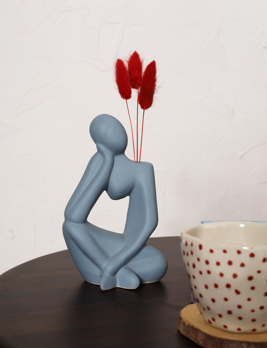 Modern Abstract Thinker Vase