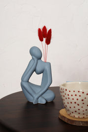 Modern Abstract Thinker Vase