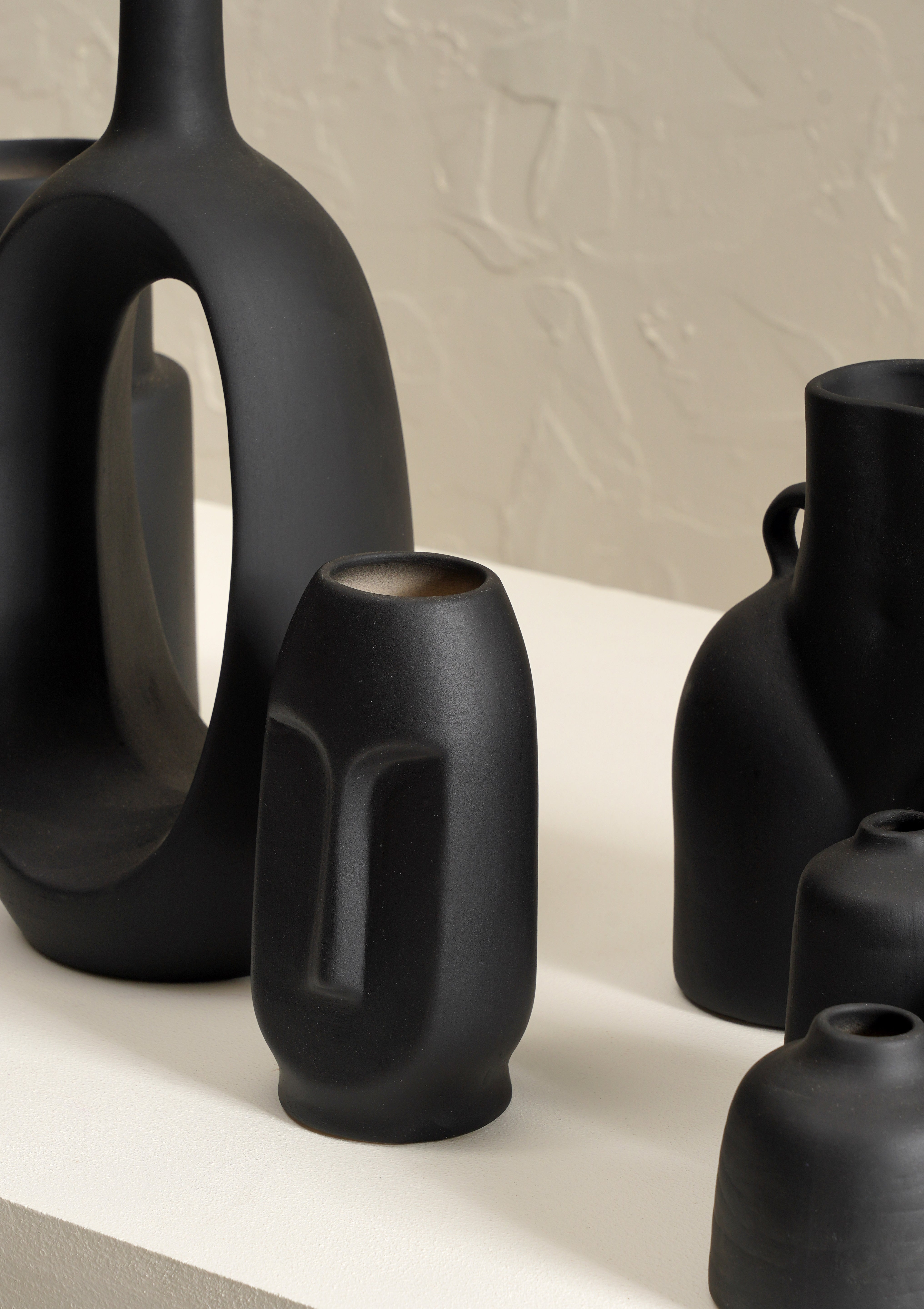 Farmhouse Vase Set - Black