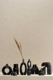 Farmhouse Vase Set - Black