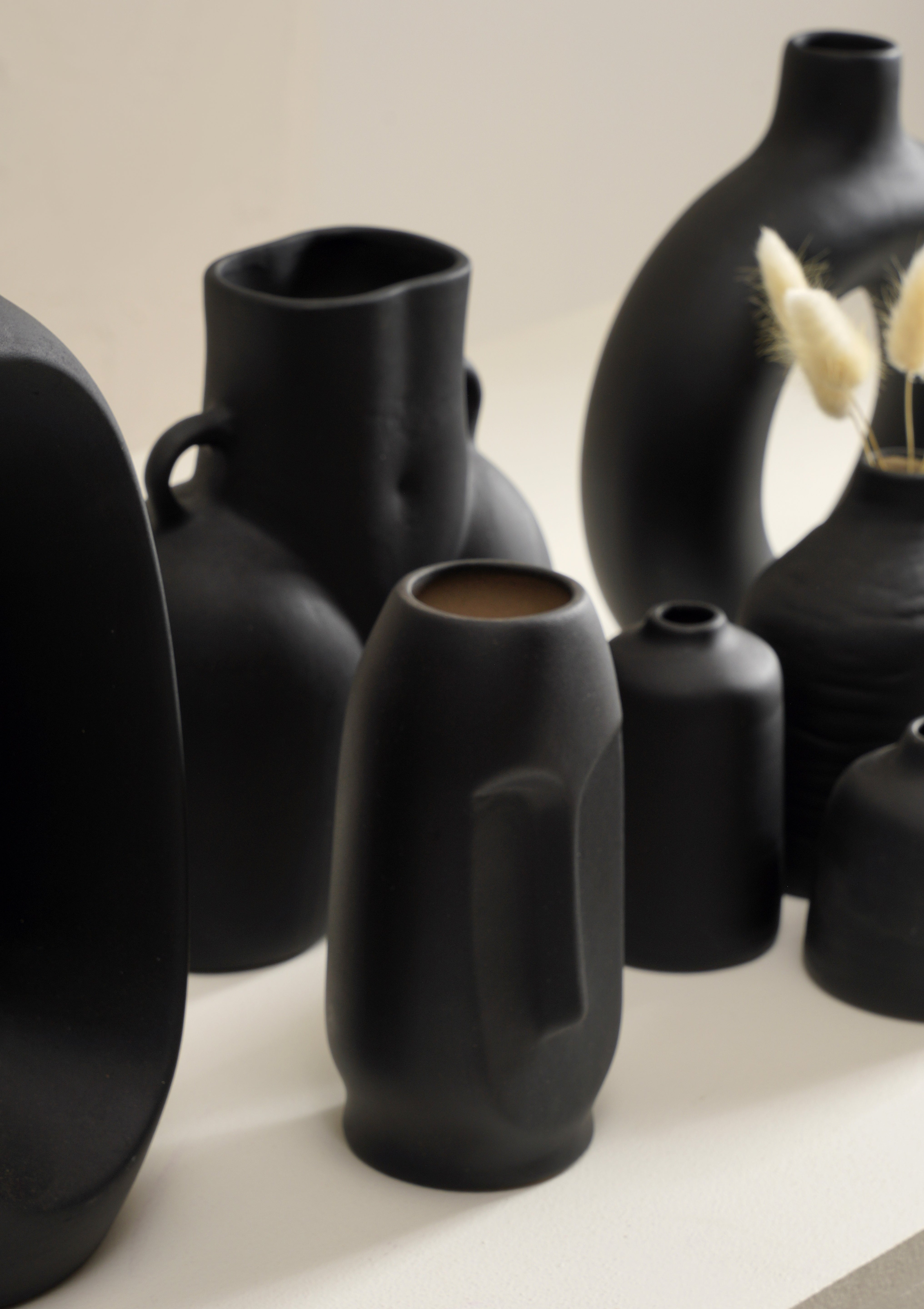 Farmhouse Vase Set - Black