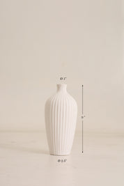 Morocco Farmhouse Vase Set - White/Blue