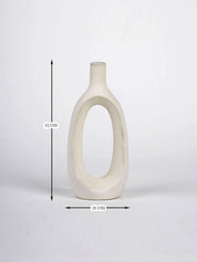 Kimono Vase Set - White