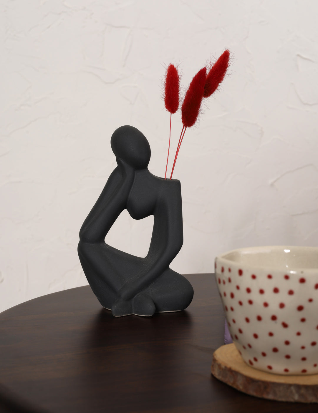 Modern Abstract Thinker Vase