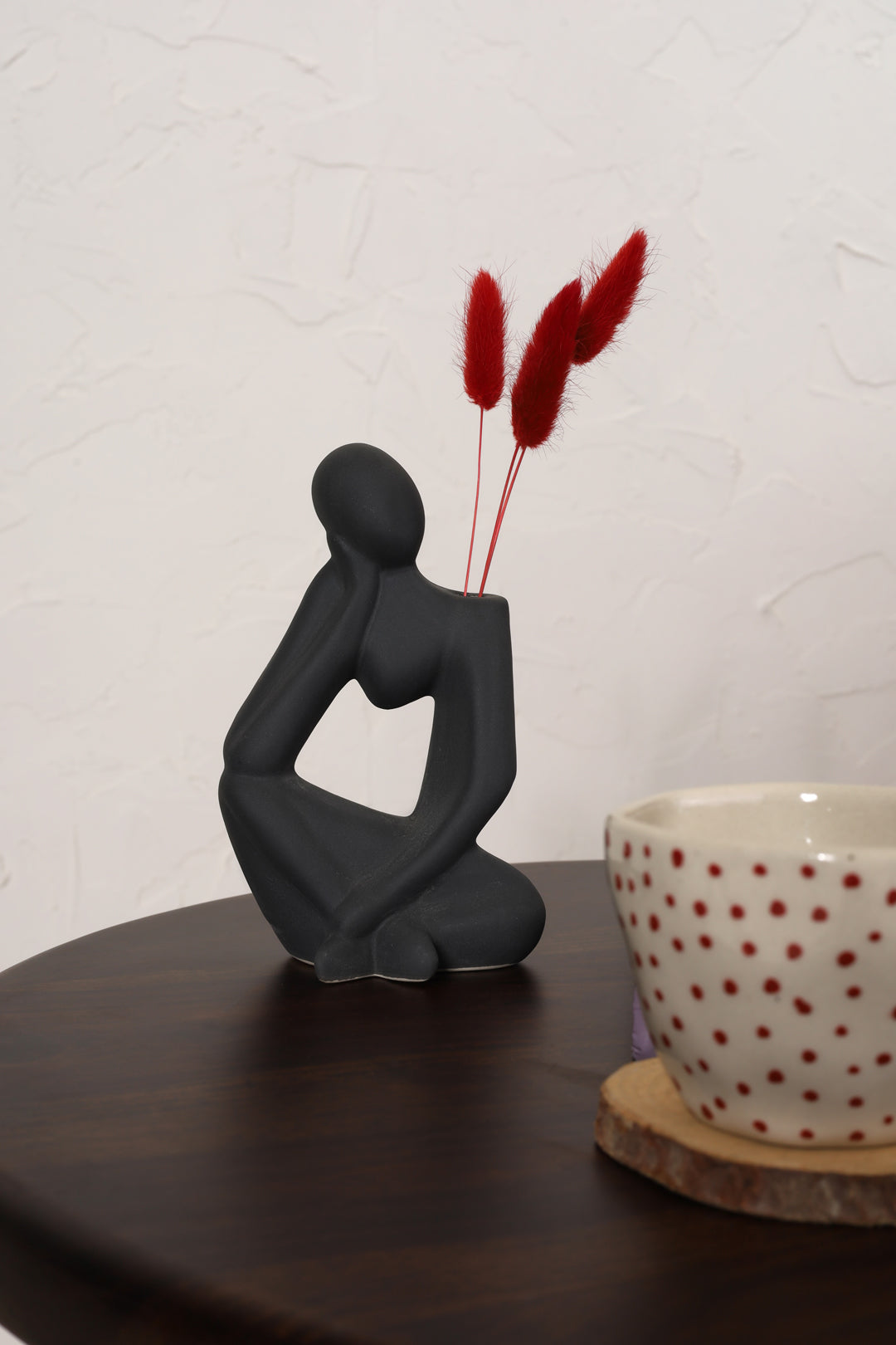 Modern Abstract Thinker Vase