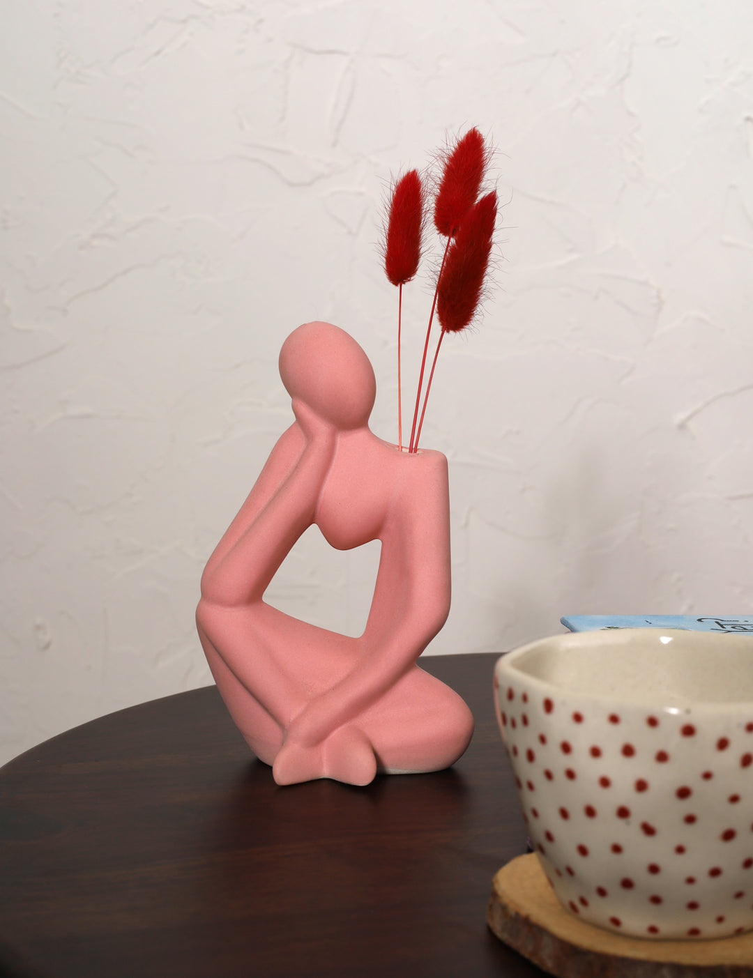 Modern Abstract Thinker Vase