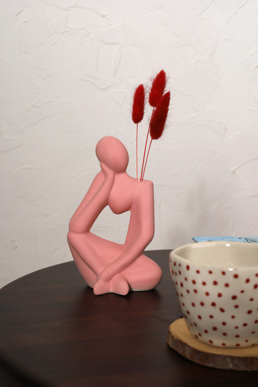 Modern Abstract Thinker Vase