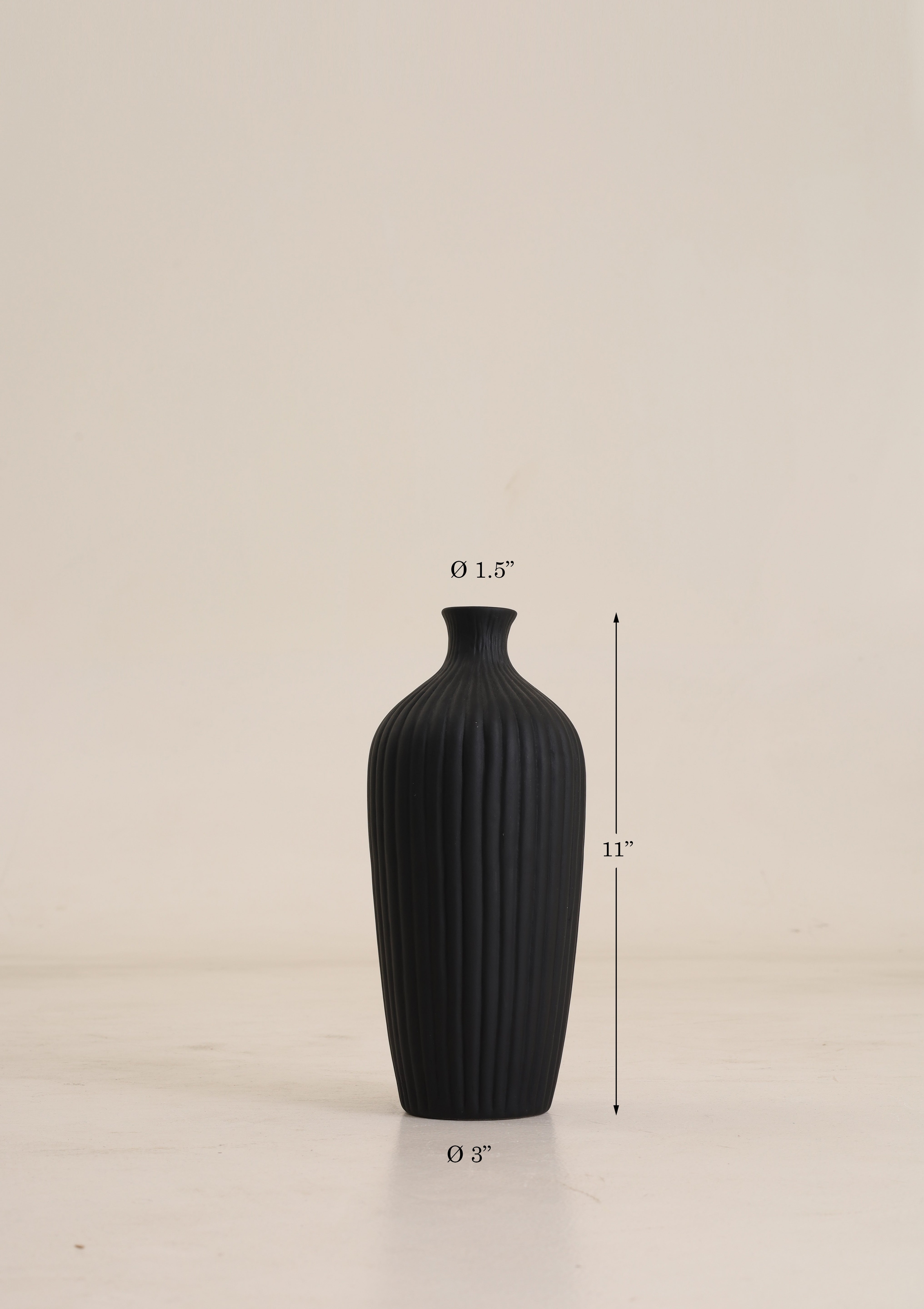 Saroi Vase - Black