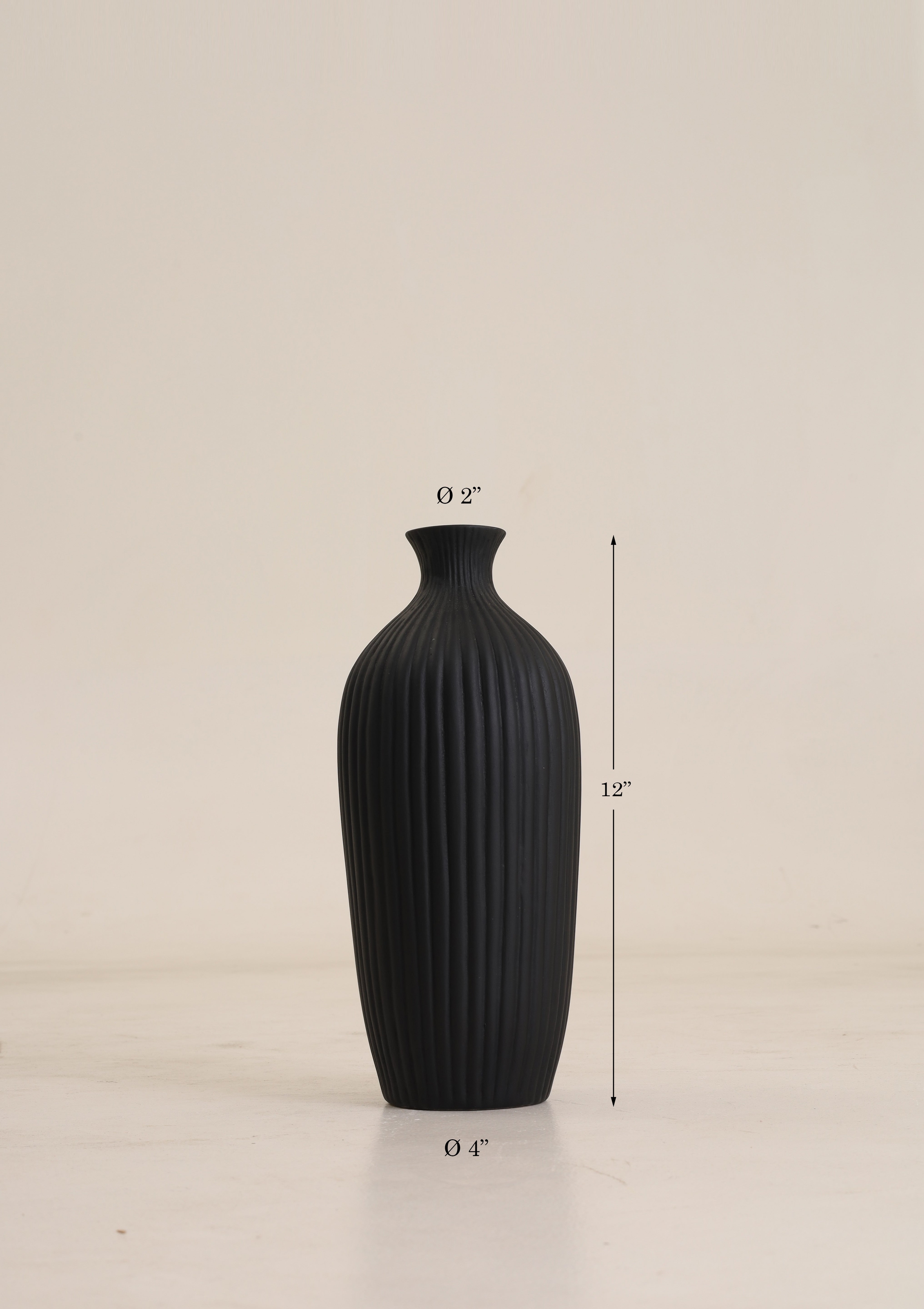 Saroi Vase - Black