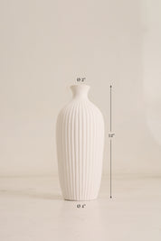 Saroi Vase - White