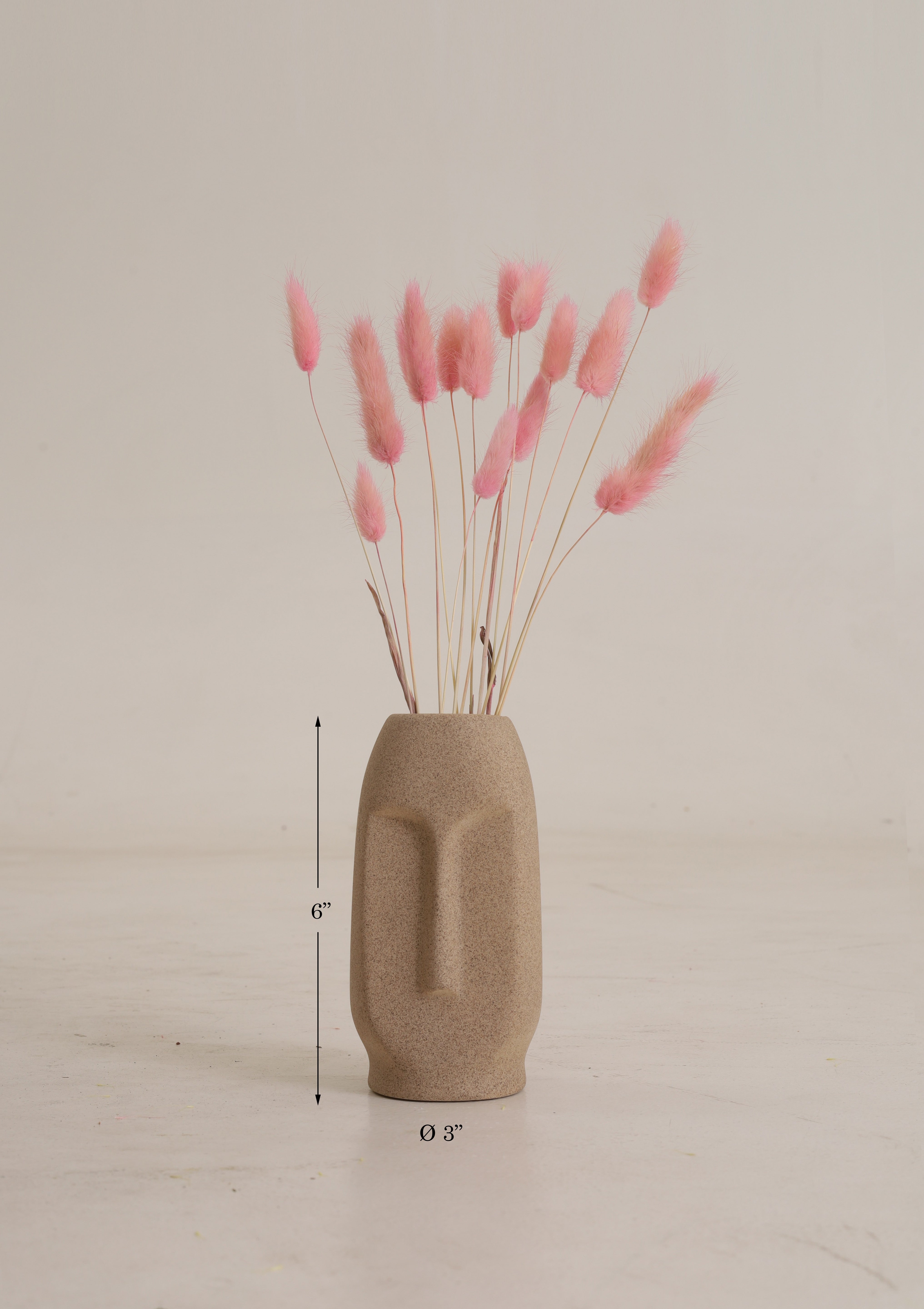 Viso Vase -  Beige