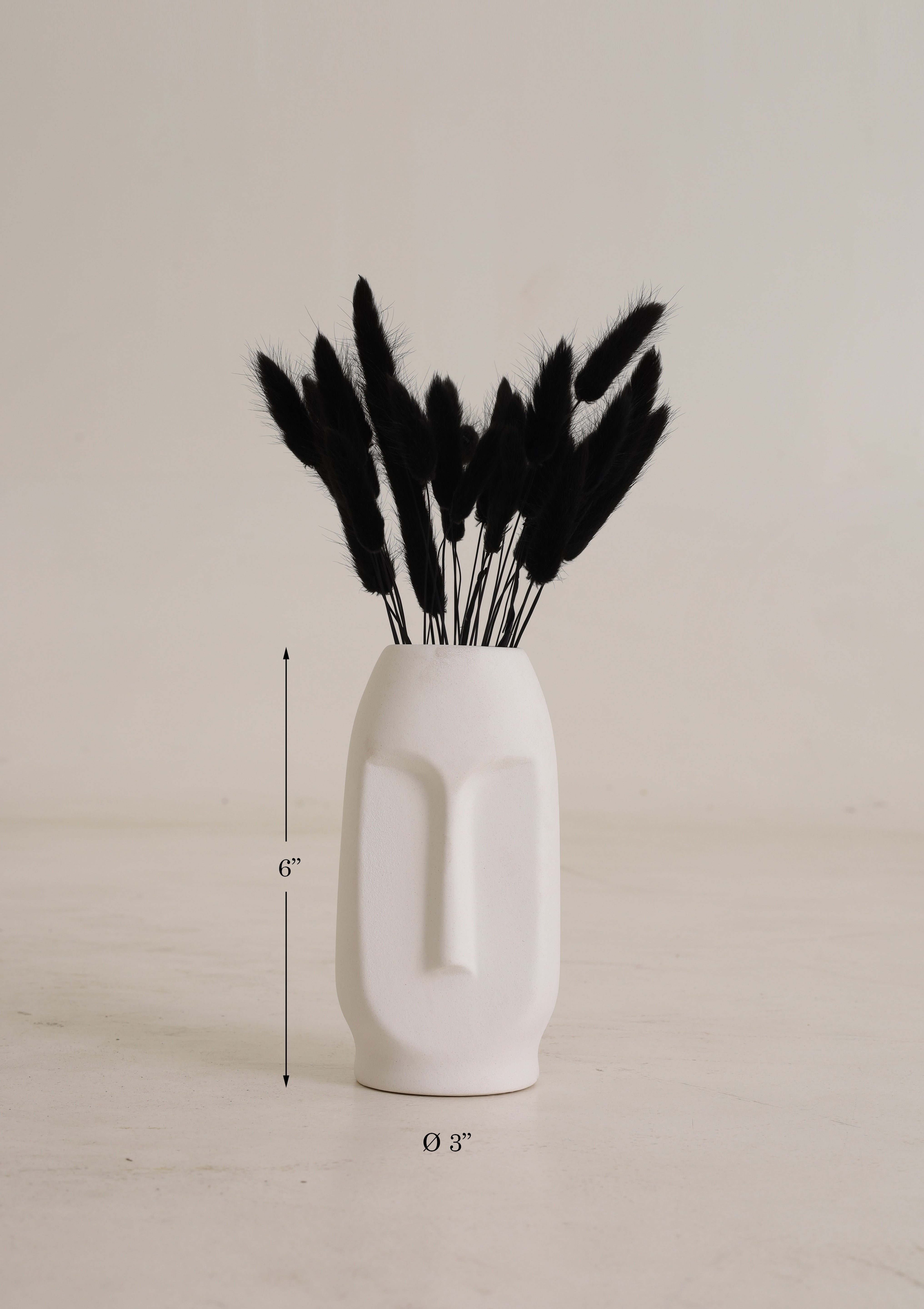 Viso Vase - Black & White