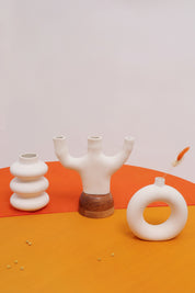 Mosco Vase Set - White